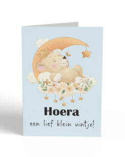 Hoera! Een lief klein vintje!