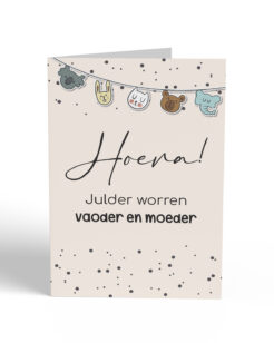 Hoera! Julder worren vaoder en moeder