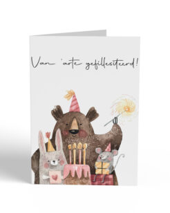 Van 'arte gefillesiteerd! Beer